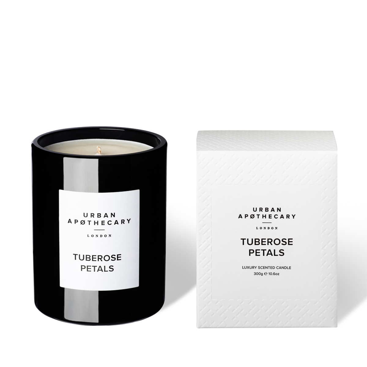 Luxury Boxed Glass Candle - Tuberose Petals 300 g