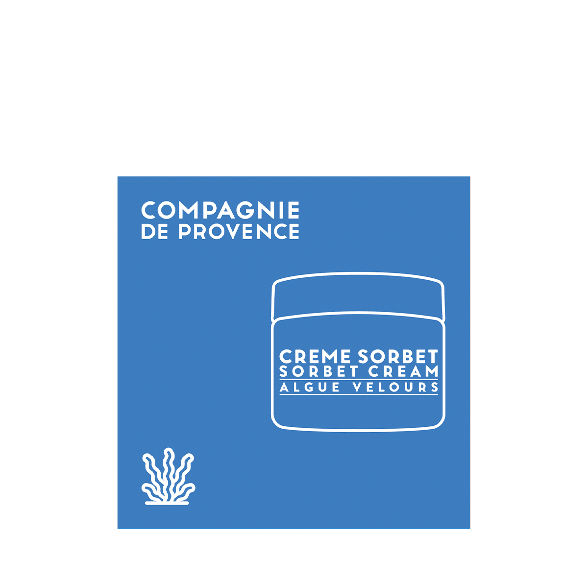 SAMPLE Face Cream Sorbet Cream - Seaweed 3 ml