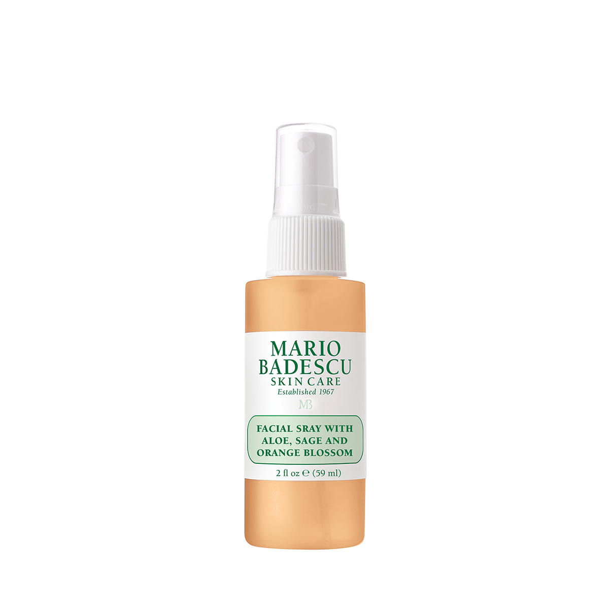 Facial Spray w/ Aloe, Sage & Orange Blossom 59 ml