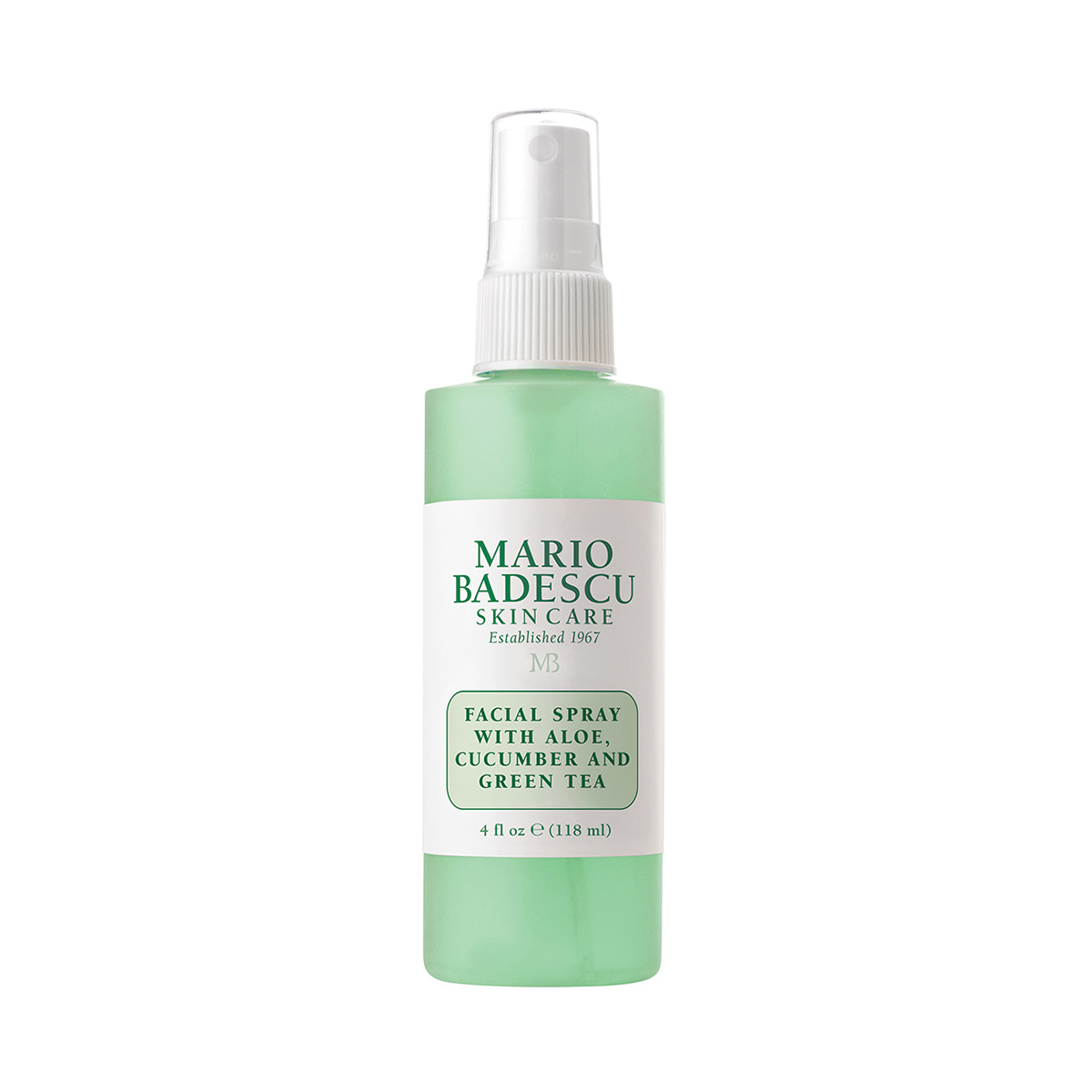 Facial Spray w/ Aloe, Cucumber & Green Tea 118 ml
