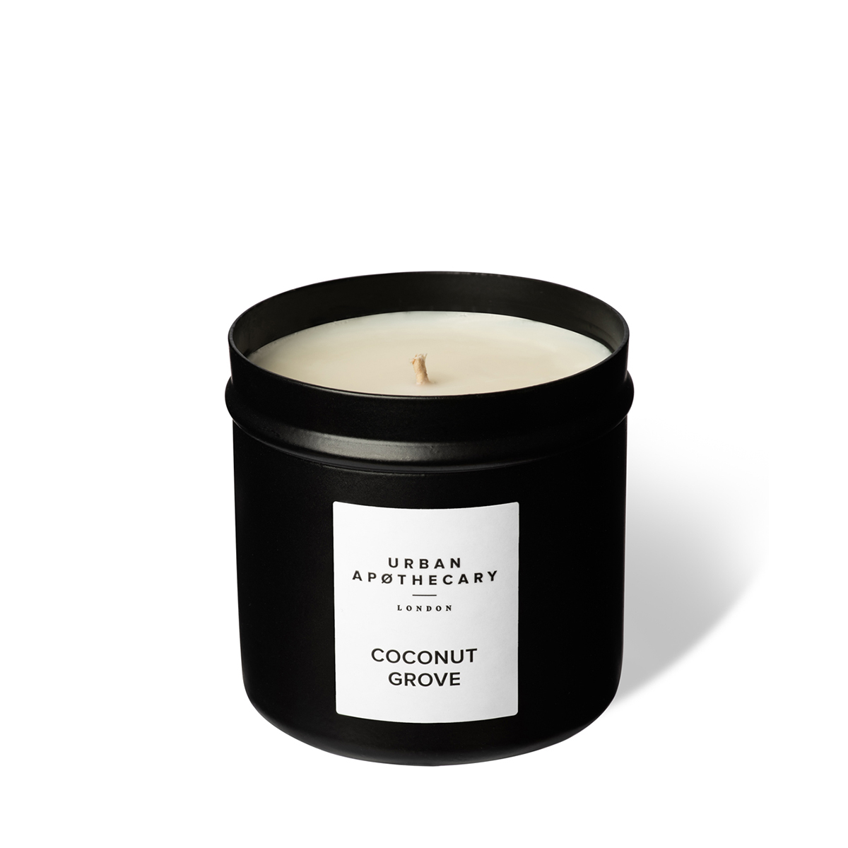 Luxury Iron Travel Candle - Coconut Grove