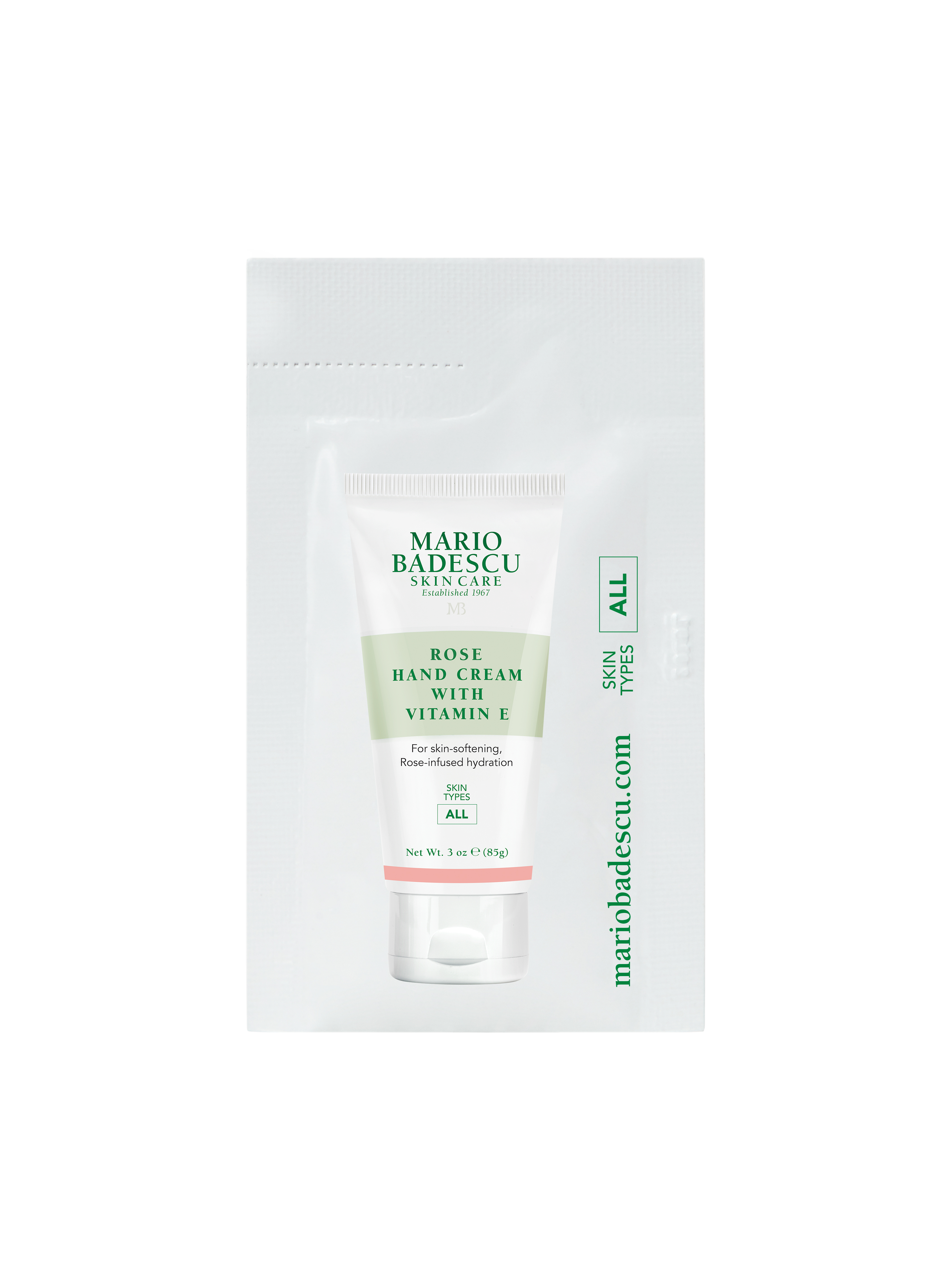 SAMPLE Rose Hand Cream with Vitamin E 10 ml
